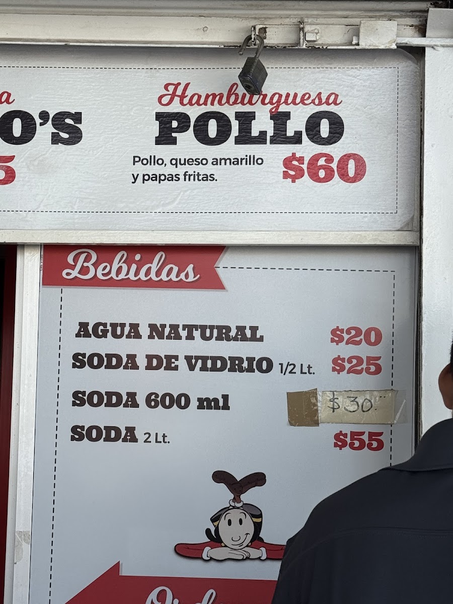 Popeye's Hamburguesas Menu - Image 2